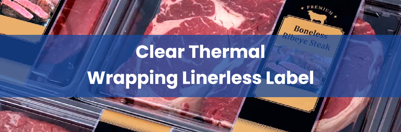 Clear Thermal Wrapping Band Label